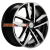 Диск Khomen Wheels KHW1612 (Seltos) 6,5x16/5x114,3 ET43 D67,1  Black-FP