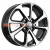Диск K&K КС861 6x15/4x100 ET48 D54,1  Алмаз черный