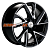 Диск Khomen Wheels KHW1714 (Jac/Москвич 3) 7x17/5x108 ET40 D54,1  Black-FP