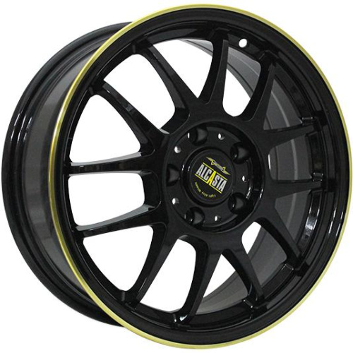Диски Alcasta M26 8x18 5x120 ET42 ЦО67.1 цвет BKYS
