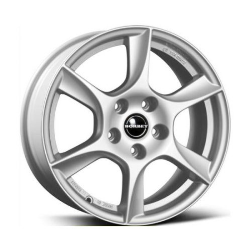 Легкосплавные диски Borbet TL 6.5x16 5*114.3 ET50 Dia60.1 Brilliant Silver