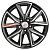 Диск Khomen Wheels KHW1706 (RAV4) 7x17/5x114,3 ET39 D60,1  Black-FP