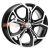 Диск литой Khomen Wheels KHW1702 (DFM AX 7) 7x17/5x108 ET43 D65.1 Black-FP