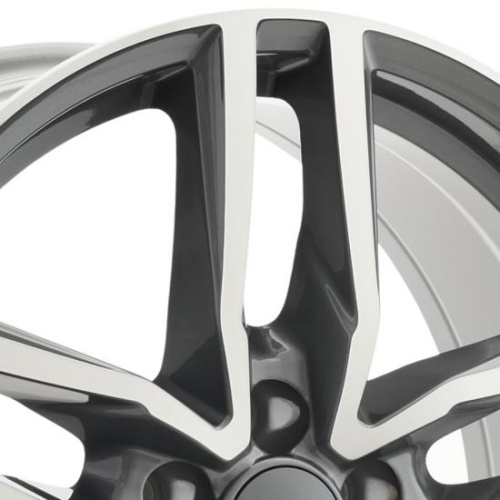 Легкосплавные диски Alutec Ikenu 7.5x17 5*112 ET29 Dia66.6 Graphite Front Polished