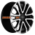 Диск Khomen Wheels KHW1805 (Haval H9) 7,5x18/6x139,7 ET42 D75,1  Black-FP