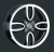 Диски Replay Replica MINI MN1 7x17 4x100 ET48 ЦО56.1 цвет BKF