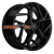 Диск литой Khomen Wheels KHW1716 (Jac/Москвич 3) 7x17/5x108 ET40 D54.1 Black