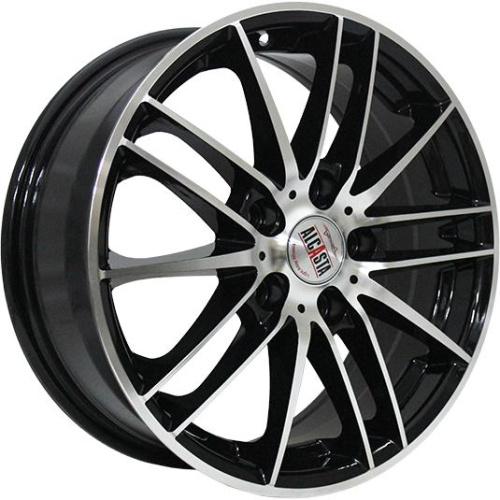 Диски Alcasta M16 6x15 5x100 ET38 ЦО57,1 Цвет BKF