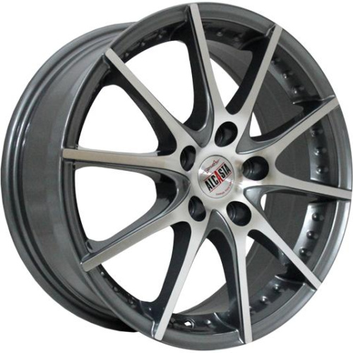 Диски Alcasta M08 6x15 4x100 ET46 ЦО54,1 Цвет GMF