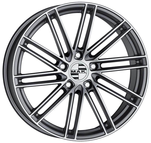 Диски MAK Leipzig 10.5x20 5x112 ET19 ЦО66.45 цвет Gunmetal Mirror Face