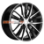 Диск Khomen Wheels KHW1807 (Geely Coolray) 8x18/5x114,3 ET53 D54,1  Black-FP