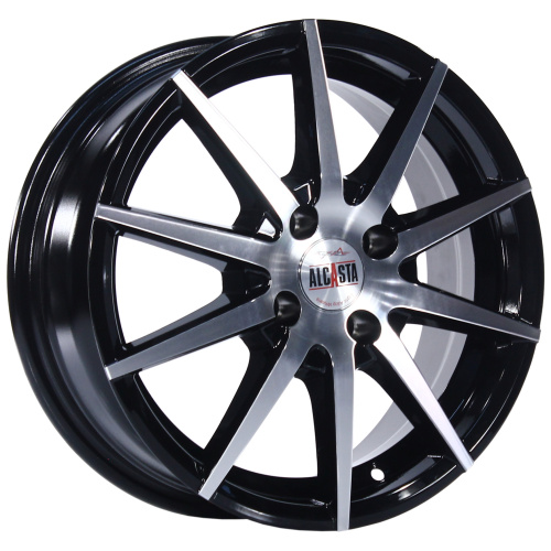 Диски Alcasta M53 6,5x16 4x100 ET49 ЦО54,1 Цвет BKF