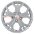 Диск Khomen Wheels KHW1715 (RAV4) 7x17/5x114,3 ET39 D60,1  F-Silver