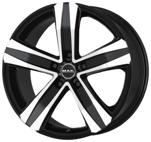 Диски MAK Stone 5 7.5x18 5x120 ET50 ЦО65.1 цвет Gloss Black