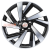 Диск Khomen Wheels KHW1801 (Outlander) 7,5x18/5x114,3 ET38 D67,1  Black-FP