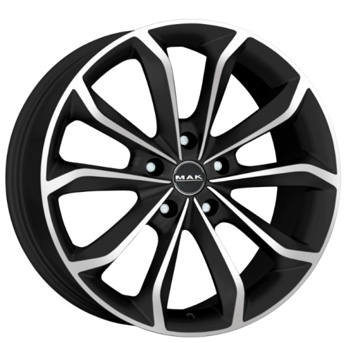 Диски MAK Xenon 8x18 5x108 ET45 ЦО72 цвет Ice Black
