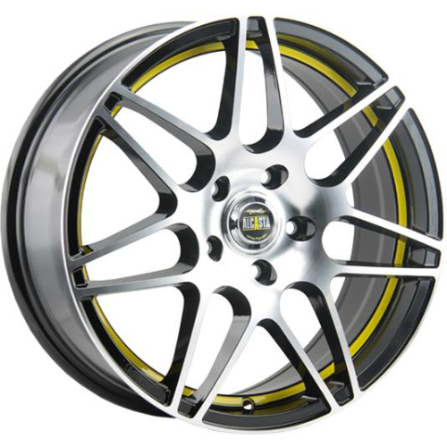 Диски Alcasta M28 8x18 5x120 ET42 ЦО67.1 цвет BKFYSI