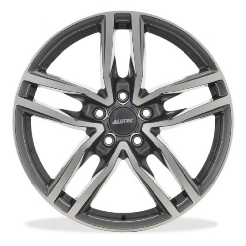 Легкосплавные диски Alutec Ikenu 7.5x17 5*112 ET29 Dia66.6 Graphite Front Polished