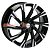 Диск Khomen Wheels KHW1901 (NX) 7,5x19/5x114,3 ET39 D60,1  Black-FP