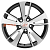 Диск Khomen Wheels KHW1704 (Outlander) 7x17/5x114,3 ET38 D67,1  Black-FP