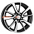Диск литой K&K КС699 7x17/5x114.3 ET45 D60.1 Алмаз черный