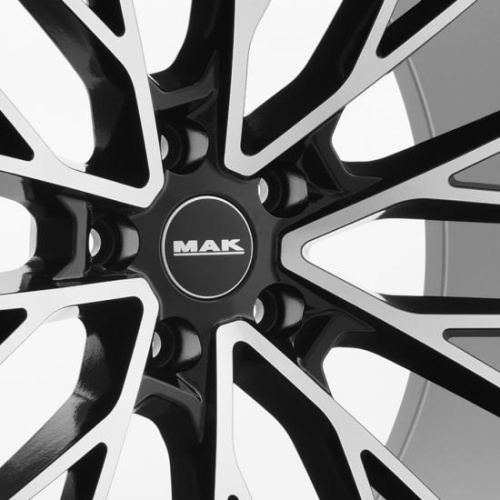 Легкосплавные диски MAK Speciale 9x21 5*112 ET25 Dia66.45 Black Mirror