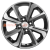 Диск Khomen Wheels KHW1501 (Rio II) 6x15/4x100 ET46 D54,1  Black-FP