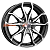 Диск литой K&K Brent (КС733) 6x16/4x98 ET35 D58.5 Алмаз черный
