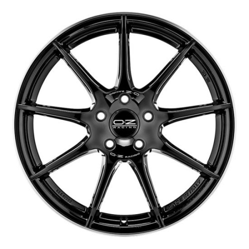 Легкосплавные диски OZ Veloce GT 7.5x17 5*100 ET35 Dia68 Gloss Black Diamond Lip Silver Lettering