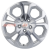 Диск Khomen Wheels KHW1711 (Arkana/Kaptur) 6,5x17/5x114,3 ET50 D66,1  F-Silver-FP