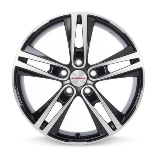 Легкосплавные диски КиК Прайм (КС721) 6.5x17 5*139.7 ET40 Dia98 Алмаз-черный