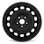 Стальные диски Magnetto Skoda Octavia 6.5x16 5*112 ET46 Dia57.1 black
