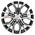 Диск Khomen Wheels KHW1608 (Outlander) 6,5x16/5x114,3 ET38 D67,1  Black-FP