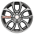 Диск Khomen Wheels KHW1713 (Karoq) 7x17/5x112 ET45 D57,1  Gray-FP