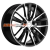 Диск Khomen Wheels KHW1807 (A6/Q5) 8x18/5x112 ET39 D66,6  Black-FP