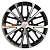 Диск Khomen Wheels KHW1705 (Octavia) 7x17/5x112 ET49 D57,1  Black-FP