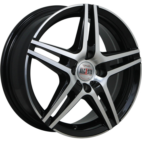 Диски Alcasta M54 6,5x16 4x100 ET49 ЦО54,1 Цвет BKF