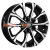 Диск литой Khomen Wheels KHW1605 (Qashqai/Tiida) 6.5x16/5x114.3 ET40 D66.1 Black-FP