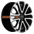 Диск Khomen Wheels KHW1805 (L200) 7,5x18/6x139,7 ET38 D67,1  Black-FP