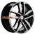 Диск Khomen Wheels KHW1612 (Fluence/Juke) 6,5x16/5x114,3 ET47 D66,1  Black-FP