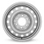 Стальные диски TREBL Hyundai 9207 6.5x16 6*139.7 ET56 Dia92.5 Silver