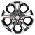 Диск Khomen Wheels KHW1711 (Arkana/Kaptur) 6,5x17/5x114,3 ET50 D66,1  Black-FP