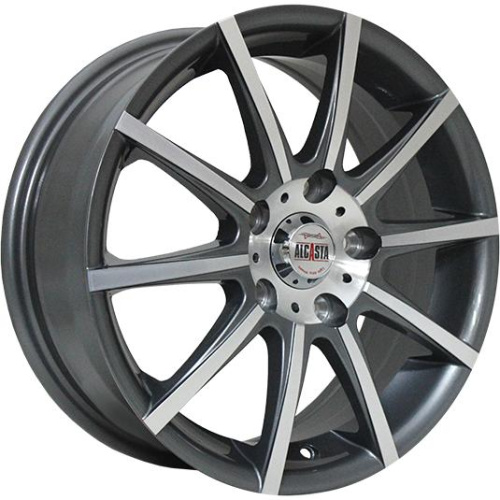 Диски Alcasta M12 6x15 5x100 ET38 ЦО57,1 Цвет GMF